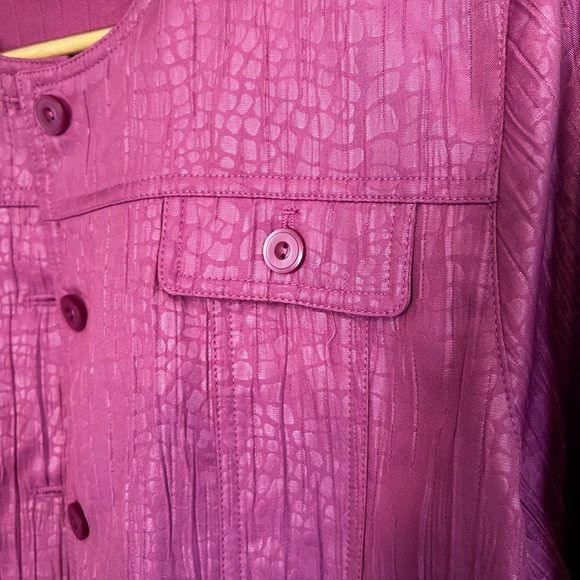 Textured Alfred Dunner Jacket 🌸 - Picture 3 of 7